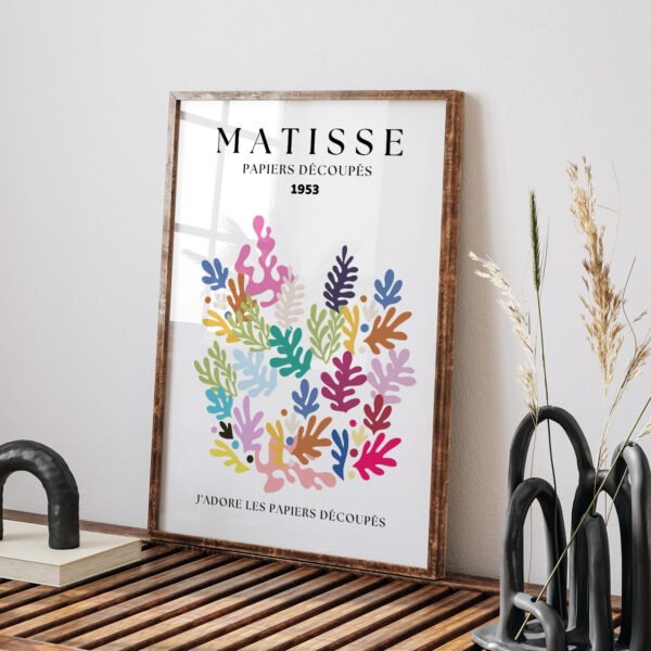 Vibrant Matisse InspirednPrintable Abstract Wall Art