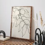 Minimalist Line Art Printable - Modern Wall Decor