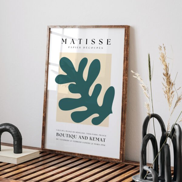 Modern Abstract Printable Wall Art - Matisse Inspired
