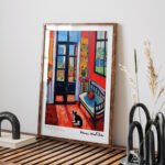 Colorful Printable Wall Art in Impressionist Style
