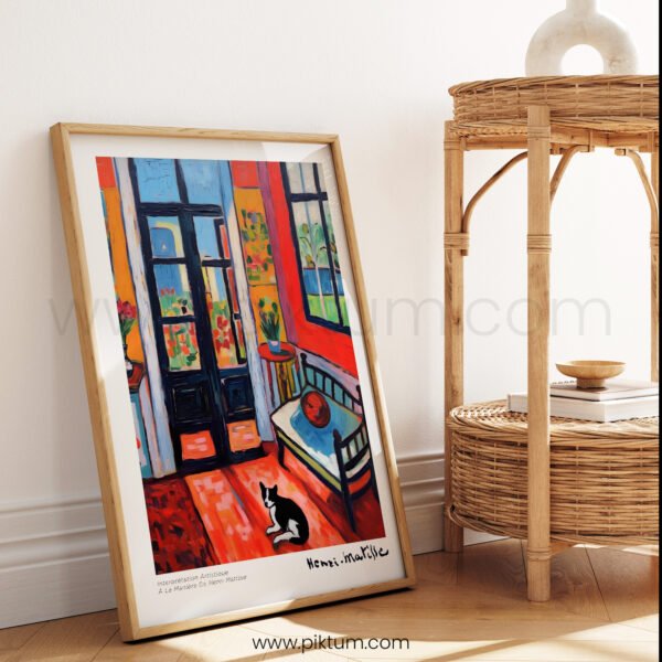 Colorful Printable Wall Art in Impressionist Style
