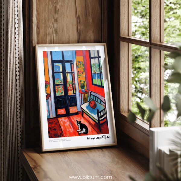 Colorful Printable Wall Art in Impressionist Style