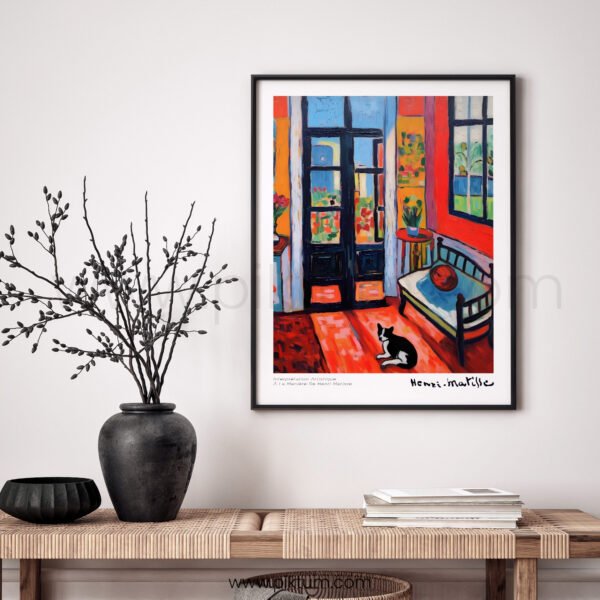 Colorful Printable Wall Art in Impressionist Style