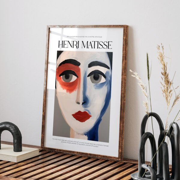 Henri Matisse Inspired Printable Abstract Wall Art