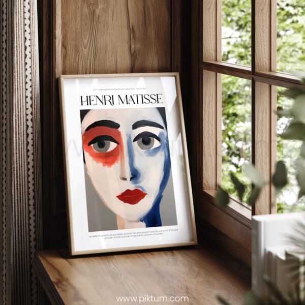 Henri Matisse Inspired Printable Abstract Wall Art