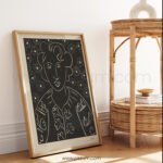 Modern Line Art Printable Wall Art - Stylish Home Decoration