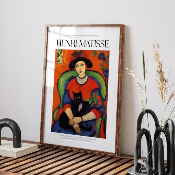 Henri Matisse Inspired Modern Printable Wall Art