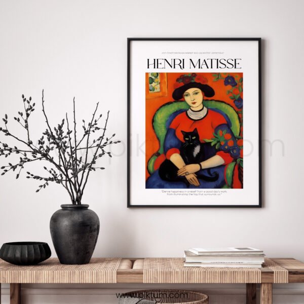 Henri Matisse Inspired Modern Printable Wall Art
