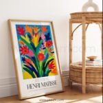 Vibrant Floral Printable Wall Art - Contemporary Home Decor