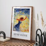 Vibrant Impressionist Printable Wall Art Inspired by Matisse