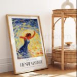 Vibrant Impressionist Printable Wall Art Inspired by Matisse