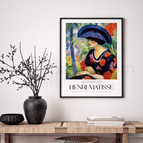 Contemporary Printable Wall Art - Inspired by Artistic Mastery