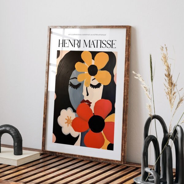 Contemporary Henri Matisse Inspired Printable Art