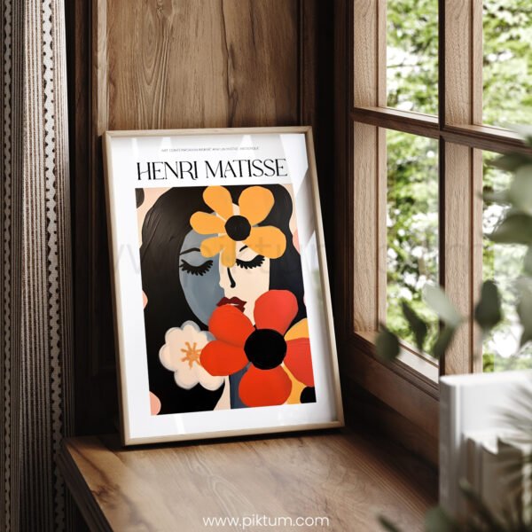 Contemporary Henri Matisse Inspired Printable Art