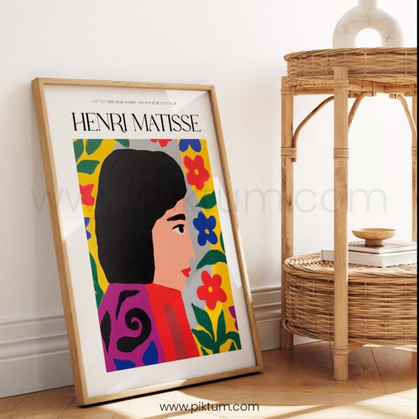 Vibrant Matisse Style Printable Wall Art for Modern Home Decor