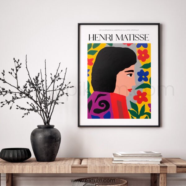 Vibrant Matisse Style Printable Wall Art for Modern Home Decor