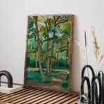Impressionist Forest Printable Wall Art - Enhance Your Living Space