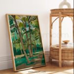 Impressionist Forest Printable Wall Art - Enhance Your Living Space