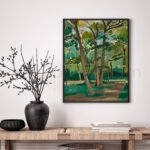 Impressionist Forest Printable Wall Art - Enhance Your Living Space