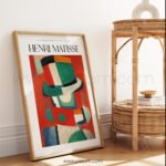 Henri Matisse Inspired Abstract Printable Wall Art