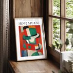 Henri Matisse Inspired Abstract Printable Wall Art