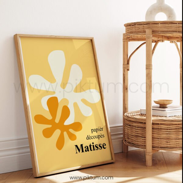 Modern Matisse Inspired Abstract Printable Wall Art