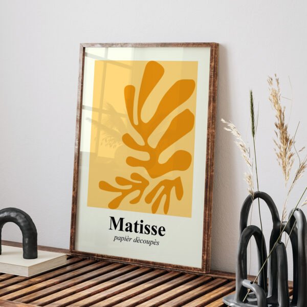 Vibrant Abstract Printable Wall Art - Matisse Inspired