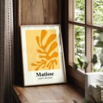 Vibrant Abstract Printable Wall Art - Matisse Inspired