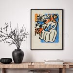 Vibrant Abstract Expressionism Printable Wall Art