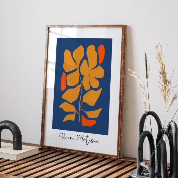 Vibrant Abstract Printable Wall Art | Modern Matisse-Inspired Design