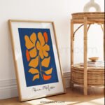 Vibrant Abstract Printable Wall Art | Modern Matisse-Inspired Design