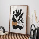 Minimalist Botanical Printable Wall Art for Modern Decor