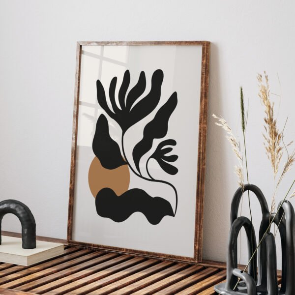 Minimalist Botanical Printable Wall Art for Modern Decor