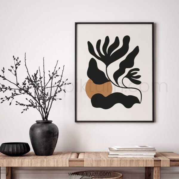 Minimalist Botanical Printable Wall Art for Modern Decor