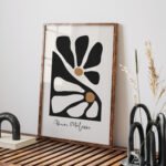 Abstract Printable Wall Art Inspired by Henri Matisse