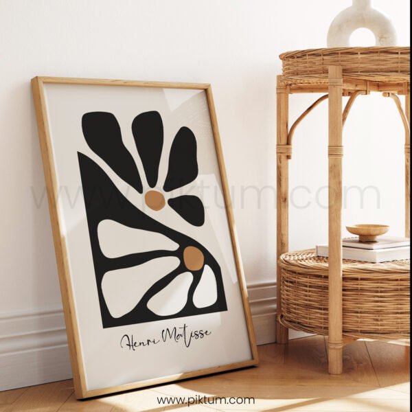 Abstract Printable Wall Art Inspired by Henri Matisse