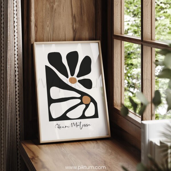 Abstract Printable Wall Art Inspired by Henri Matisse
