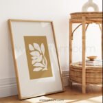 Minimalist Botanical Printable Wall Art - Modern Decor