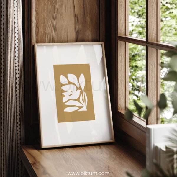 Minimalist Botanical Printable Wall Art - Modern Decor