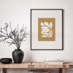 Minimalist Botanical Printable Wall Art - Modern Decor
