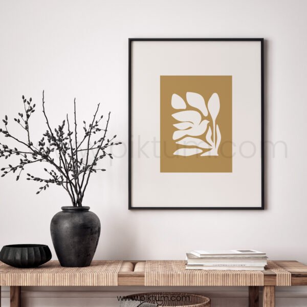 Minimalist Botanical Printable Wall Art - Modern Decor