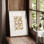 Modern Abstract Birds Printable Wall Art