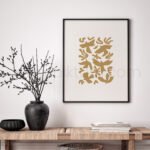 Modern Abstract Birds Printable Wall Art