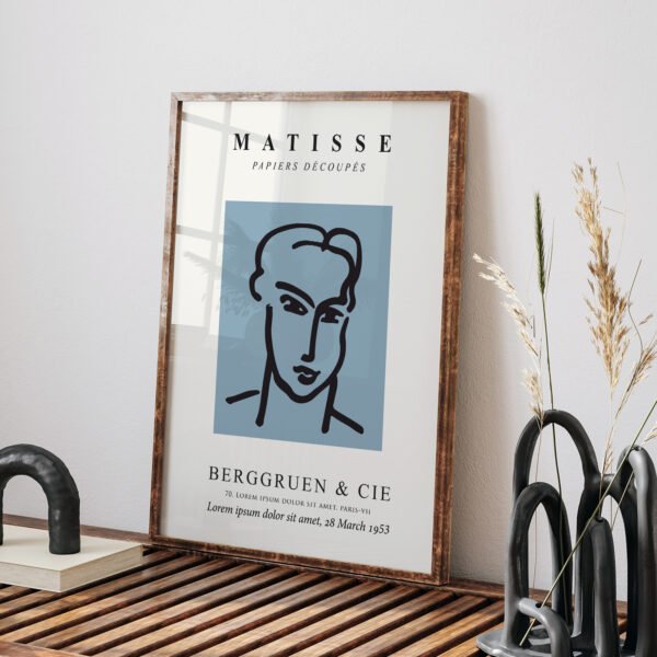 Modern Minimalist Matisse Printable Wall Art