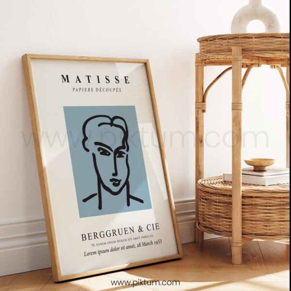 Modern Minimalist Matisse Printable Wall Art