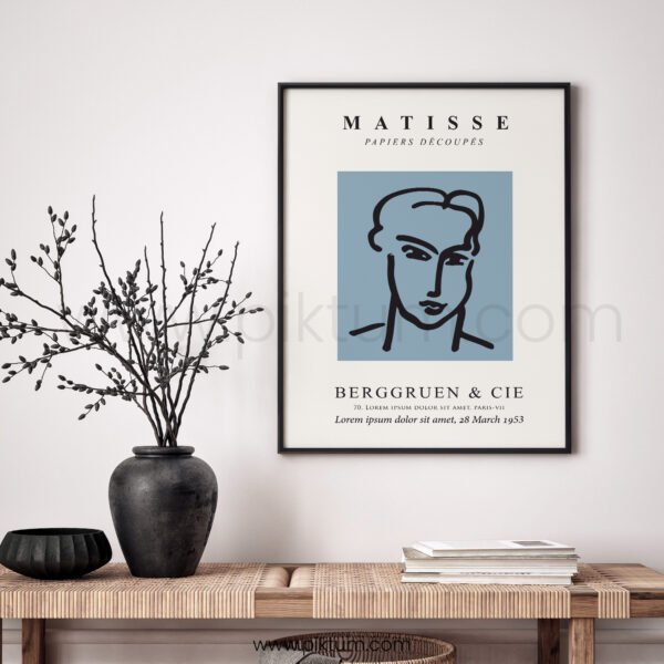 Modern Minimalist Matisse Printable Wall Art