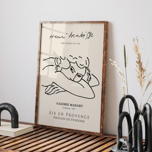 Minimalist Line Drawing Art Print - An Elegant Touch for Your Living Space
