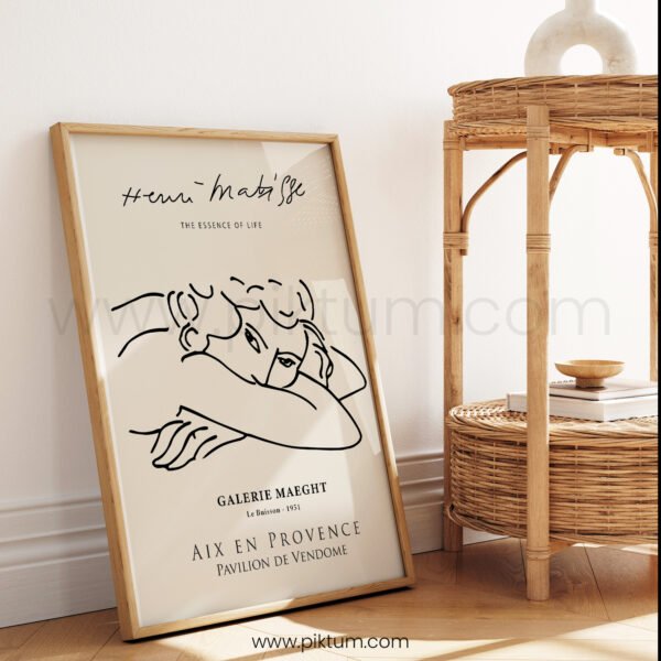Minimalist Line Drawing Art Print - An Elegant Touch for Your Living Space