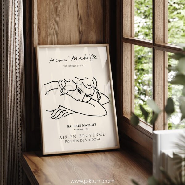 Minimalist Line Drawing Art Print - An Elegant Touch for Your Living Space