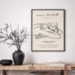 Minimalist Line Drawing Art Print - An Elegant Touch for Your Living Space